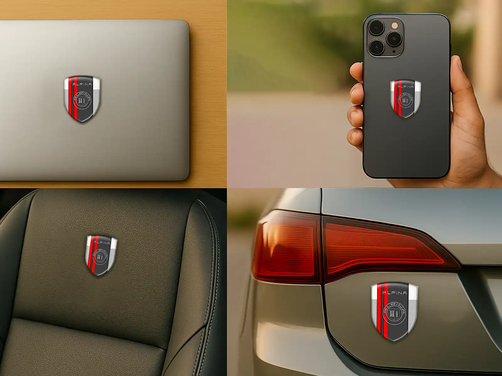 Alpina Autobeklebung Design Robust Limitiert Hochwertig